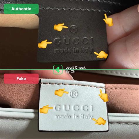 real gucci vs fake|Gucci authentication website.